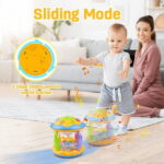 Vanmor Baby Musical Toys with Light Up for Toddlers 1 2 3, Rotating Ocean Projector Infant Toys 12-18 Month, Sitting Crawling Walking Developmental Toys for Babies, Gifts Toys...
