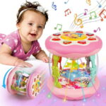 Vanmor Baby Musical Toys with Light Up for Toddlers 1 2 3, Rotating Ocean Projector Infant Toys 12-18 Month, Sitting Crawling Walking Developmental Toys for Babies, Gifts Toys...
