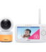 VTech 5" Digital Video Baby Monitor with Pan and Tilt and Night Light, VM5263, White