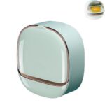 Waterproof Soap Dish With Drainage Box, Soap Holder with Drain Tray, Wall Mounted Draining Soap Dish, Adhesive Soap Case Box, NO-Drilling Soap Dish Holder for Bathroom
