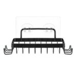 Wiueurtly Wire Hanging Shower Caddy,Bathroom Accessories,Shower Wall Soap Dish Holder Mounted Draining For Bathroom Tile Rectangle Bar Soapdish With Perforation Replacement...
