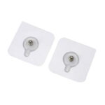 Wodtesl Gold Soap Dish Holder with Strong Suction Cups for Bathroom Shower, Drain Case Tray, Wall Mounted, No Drilling, 5.1x3.5x1.2 inch