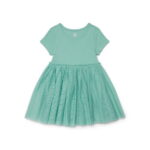 Wonder Nation Toddler Girls Tutu Dress and Ribbed Cardigan Set, 2-Piece, Sizes 12M-5T