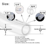 YOUHO Clear Vinyl Tubing - ID 5/8in PVC Tube Food Grade Flexible Plastic Pipe Hose for Homebrewing, Siphon Pump 6 Meters(20ft) Length
