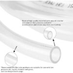YOUHO Clear Vinyl Tubing - ID 5/8in PVC Tube Food Grade Flexible Plastic Pipe Hose for Homebrewing, Siphon Pump 6 Meters(20ft) Length