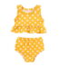 Younger Tree Toddler Baby Girls Summer Swimsuit Sleeveless Striped Swimwear Two-Piece Suit Beach Bikini for 12-18 Months