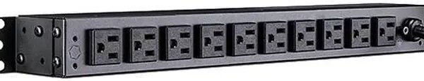 15A BASIC PDU 1U 12 OUT 5-15R - Pappy Mall