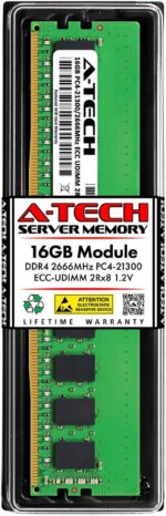 16GB RAM Replacement for Kingston KSM26ED8/16HD, KSM26ED8/16MR, KTD-PE426E/16G, KTH-PL426E/16G, KTL-TS426E/16G | DDR4 2666MHz PC4-21300 ECC UDIMM 2Rx8 - Pappy Mall