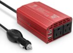 300W Power Inverter DC 12V to 110V AC Car Inverter with 4.2A Dual USB Car Adapter - Pappy Mall