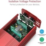 300W Power Inverter DC 12V to 110V AC Car Inverter with 4.2A Dual USB Car Adapter - Pappy Mall