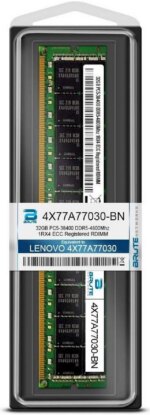 4X77A77030 - Lenovo Compatible 32GB DDR5-4800Mhz 1Rx4 ECC registered RDIMM - Pappy Mall