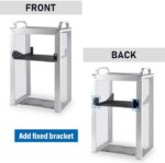 52Pi 1U Rack Shelf, 10 inch Rack Accessories for DeskPi Rackmate T0/T1 Server Cabinets - Pappy Mall