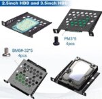 52Pi TT Rackmount, DeskPi Mini Server Cabinet for Network, Servers, Audio, and Video Equipment - Pappy Mall
