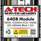 64GB RAM Replacement for Samsung M386B8G70DE0-YH93 | DDR3 1333MHz PC3-10600 ECC LRDIMM 8Rx4 Server Memory - Pappy Mall