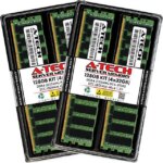 A-Tech 128GB (4x32GB) 4Rx4 PC4-17000 DDR4 2133 MHz ECC LRDIMM Load Reduced DIMM 288-Pin 4DRx4 Quad Rank x4 Server RAM Memory Upgrade Kit - Pappy Mall