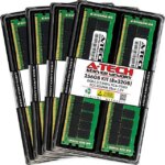 A-Tech 256GB (8x32GB) 2Rx4 PC4-17000R DDR4 2133 MHz ECC RDIMM Registered DIMM 288-Pin Dual Rank x4 Server & Workstation RAM Memory Upgrade Kit - Pappy Mall