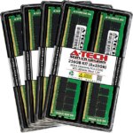 A-Tech 256GB (8x32GB) 2Rx4 PC4-21300R DDR4 2666 MHz ECC RDIMM Registered DIMM 288-Pin Dual Rank x4 Server & Workstation RAM Memory Upgrade Kit - Pappy Mall