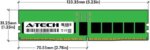 A-Tech 64GB (2x32GB) 1Rx4 PC5-38400R DDR5 4800 MHz EC8 RDIMM ECC Registered DIMM 288-Pin Single Rank x4 Server & Workstation RAM Memory Upgrade Kit - Pappy Mall