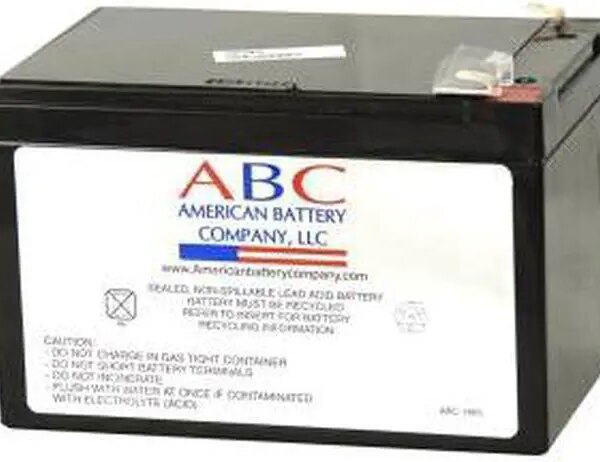 ABC Replacement Battery Cartridge #4 - Maintenance-free Lead Acid Hot-swappable - Pappy Mall