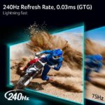 Acer 27" 240 Hz OLED WQHD Gaming Monitor 0.03ms (G to G) FreeSync Premium Pro (AMD Adaptive Sync) Flat Panel Predator X27U X1bmiiphx - Pappy Mall