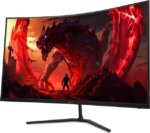 Acer 31.5" 180 Hz VA QHD Gaming Monitor 1ms (VRB) FreeSync (AMD Adaptive Sync) Curved Nitro ED323QU P1bmiipx - Pappy Mall