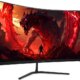 Acer 31.5" 180 Hz VA QHD Gaming Monitor 1ms (VRB) FreeSync (AMD Adaptive Sync) Curved Nitro ED323QU P1bmiipx - Pappy Mall