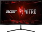 Acer Nitro Gaming Monitor 27" 280Hz Curved Full HD with AMD FreeSync Premium Technology 1ms with both Display Port and HDMI Port ED270 Zbmiipx - Pappy Mall