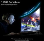 Acer Nitro Gaming Monitor 27" 280Hz Curved Full HD with AMD FreeSync Premium Technology 1ms with both Display Port and HDMI Port ED270 Zbmiipx - Pappy Mall