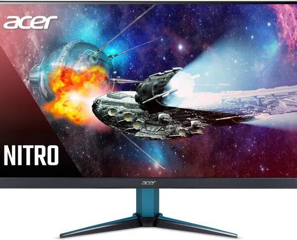 Acer Nitro VG272U W2 Gaming Monitor 27" 2560x1440 IPS 240Hz Refresh rate 0.5ms response time AMD FreeSync Premium HDR400, HDMIx2, DisplayPort, Speaker - Pappy Mall