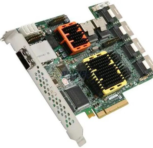 Adaptec 2258700-R PCI Express SATA / SAS 52445 SGL Controller Card - Pappy Mall