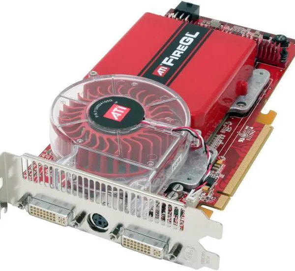 AMD FireGL V7200 100-505147 256MB 256-bit GDDR3 PCI Express x16 Graphics Card - Pappy Mall