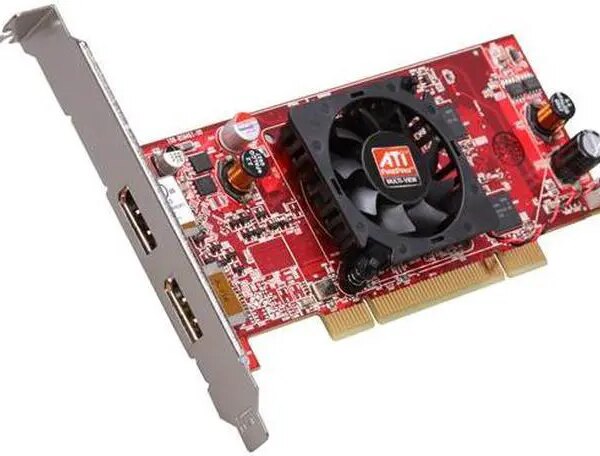 AMD FireMV 2260 100-505529 256MB GDDR2 PCI Low Profile Graphics Card - Pappy Mall