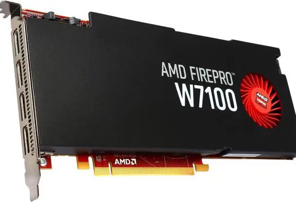 AMD FirePro W7100 100-505724 8GB 256-bit GDDR5 PCI Express 3.0 x16 Full height/full length single-slot Graphics Card - Pappy Mall
