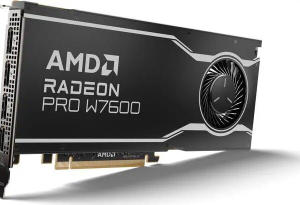 AMD Radeon Pro W7600 100-300000077 8GB 128-bit GDDR6 PCI Express 4.0 x8 Graphics Card - Pappy Mall