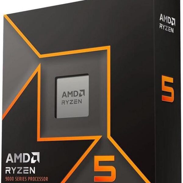 AMD Ryzen 5 9600X - Ryzen 5 9000 Series Granite Ridge (Zen 5) 6-Core 3.9 GHz - Socket AM5 65W - Radeon Graphics Processor - 100-100001405WOF - Pappy Mall