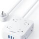 Anker Power Strip with USB Ports,5Ft,Surge Protector(2000J),8 Widely Outlet Extender with 2 USB A Ports and 1 USB C Port,Works with iPhone 15/15 - Pappy Mall