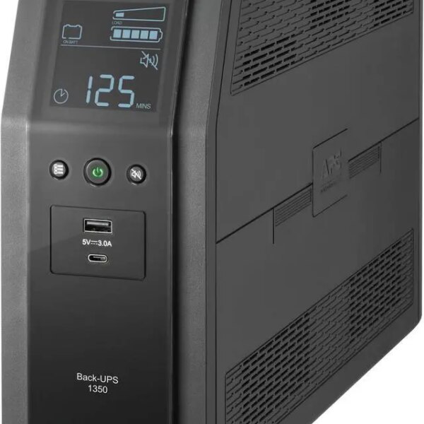 APC Back-UPS Pro BN 1350VA Battery Backup & Surge Protector - Pappy Mall