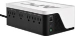 APC BE700G3 UPSBack-UPS, 700VA/420W, Floor/Wall Mount, 120V, 6x NEMA 5-15R outlets, USB Type A + C Ports, Battery is not user replaceable - Floor/Wall - Pappy Mall