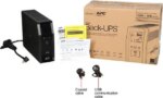 APC BR1350MS Back-UPS Pro, 1350VA/810W, Tower, 120V, 10x NEMA 5-15R outlets, Sine Wave, AVR, USB Type A + C ports, LCD, User Replaceable Battery - Pappy Mall