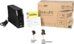 APC BR1500MS 1500 VA SineWave 10 Outlets 2 USB Charging Ports Back-UPS Pro Battery Backup, Replaces BR1500G - Pappy Mall