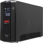 APC BX850M Back-UPS 850, Compact Tower, 850VA, 120V, AVR, LCD, 8 NEMA outlets (4 surge) - Tower - 12 Hour Recharge - 2 Minute Stand-by - 120 V Input - Pappy Mall