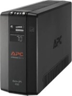 APC BX850M Back-UPS 850, Compact Tower, 850VA, 120V, AVR, LCD, 8 NEMA outlets (4 surge) - Tower - 12 Hour Recharge - 2 Minute Stand-by - 120 V Input - Pappy Mall