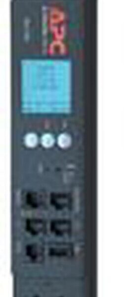 APC Rack Mount PDU, Metered 100V-120V/15A, (10) Outlets, 0U Vertical Rackmount (AP8831) - Pappy Mall