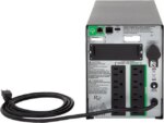APC SMT1000C Smart-UPS, Line Interactive, 1000VA, Tower, 120V, 8x NEMA 5-15R outlets, SmartConnect Port+SmartSlot, AVR, LCD - Pappy Mall