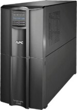 APC SMT2200C Smart-UPS, Line Interactive, 2200VA, Tower, 120V, 8x NEMA 5-15R+2x NEMA 5-20R outlets, SmartConnect Port+SmartSlot, AVR, LCD-2U Tower-3 - Pappy Mall