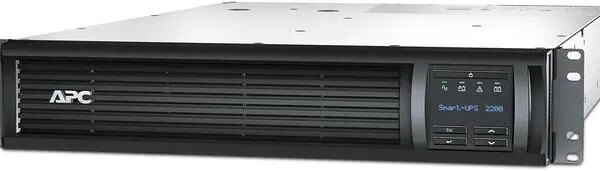 APC SMT2200RM2UNC Smart-Ups 2200Va Lcd Rm 2U - Ups (Rack-Mountable) - Ac 120 V - 1920 Watt - 2200 Va - Ethernet 10/100, Usb - Output Connectors: 8 - Pappy Mall