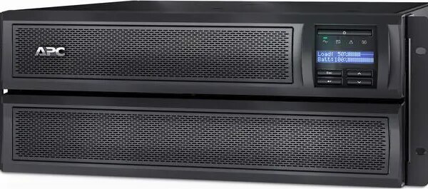 APC SMX3000LVNC UPS, 3000 VA Smart-UPS Sine Wave, Short Depth UPS Battery Backup with Extended Run Option, Network Management Card, Tower/4U Rack - Pappy Mall