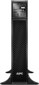 APC SRT1500XLA Smart-UPS On-Line, 1500VA, Tower, 120V, 6x 5-15R NEMA outlets, SmartSlot, Extended runtime, W/O rail kit - Rack-mountable - 3 Hour - Pappy Mall