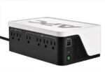 APC UPS Battery Backup, 500VA Backup Battery with 4 Outlets, Type C USB Charging , BE500G3 Back-UPS - Pappy Mall