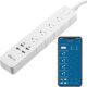 Apone Smart Power Strip with USB Surge Protector Bar with 4 Smart Outlets and 4 USB Ports 6Ft Extension Cord,Works with Alexa and Google Home Timer & - Pappy Mall